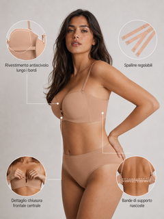 Orylven™ MagicLift™ Il Reggiseno Invisibile Senza Bretelle